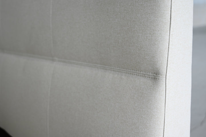 Mobital Reve upholstered bed in Ivory, additional supplier view