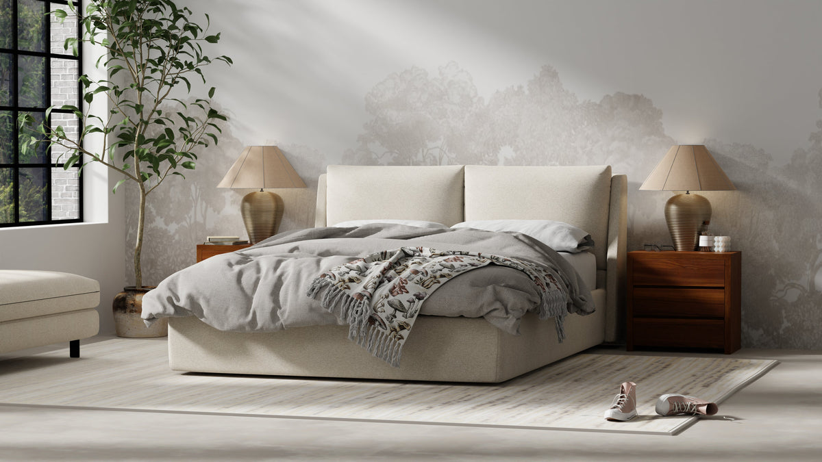 Mobital Chillout bed in a styled bedroom
