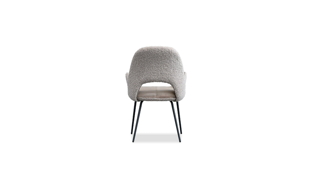 Mobital Dolce dining chair in Cool Taupe, additional supplier view