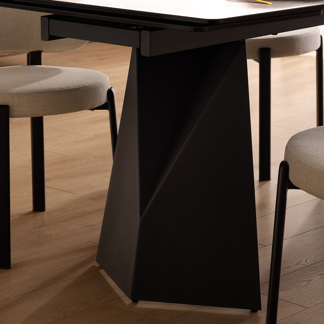 Mobital Prism dining table in Carrera, additional supplier view