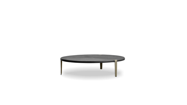 Mobital Blake Large round black coffee table — alternate supplier view