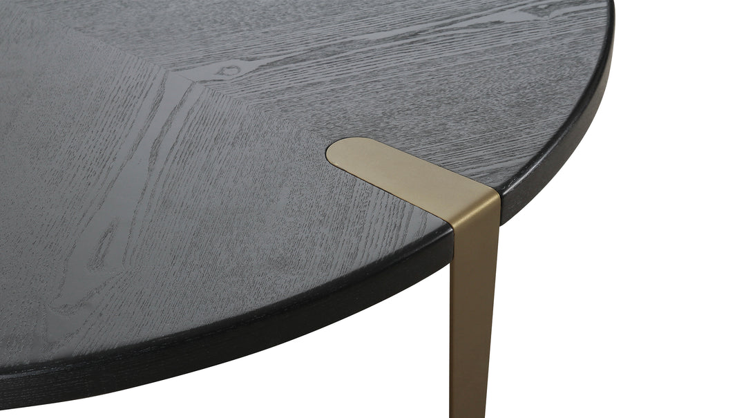 Mobital Blake Large — ash top and brass powder-coated leg detail