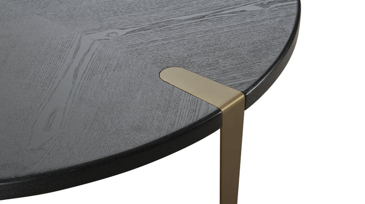 Mobital Blake Large — ash top and brass powder-coated leg detail