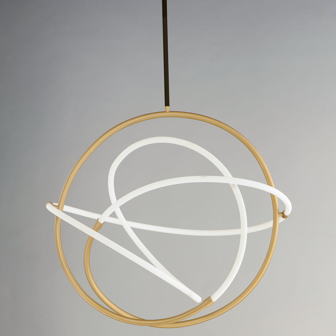 Mobius 31.5" LED Pendant by ET2 Lighting, styled view 3