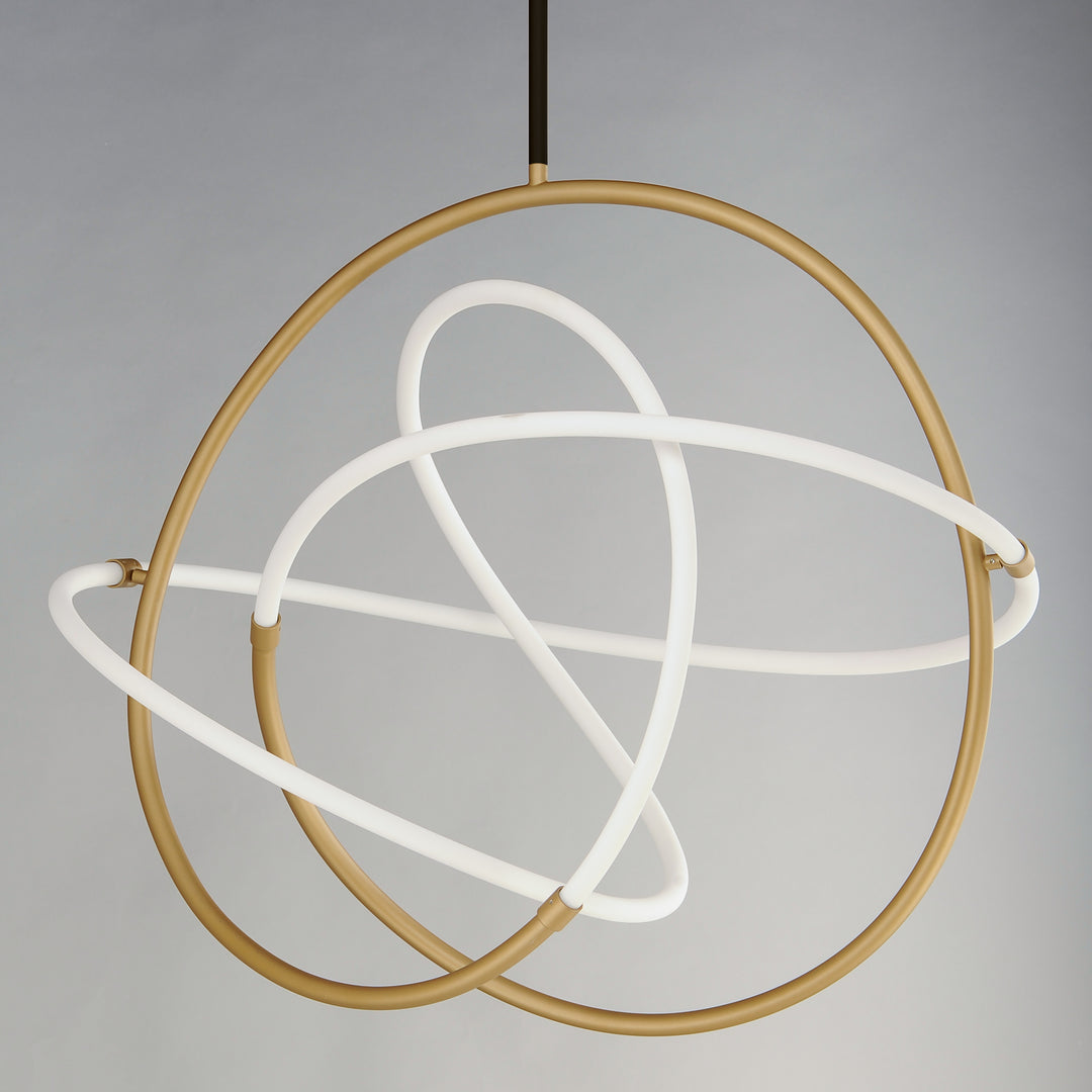 Mobius 31.5" LED Pendant by ET2 Lighting, styled view 5