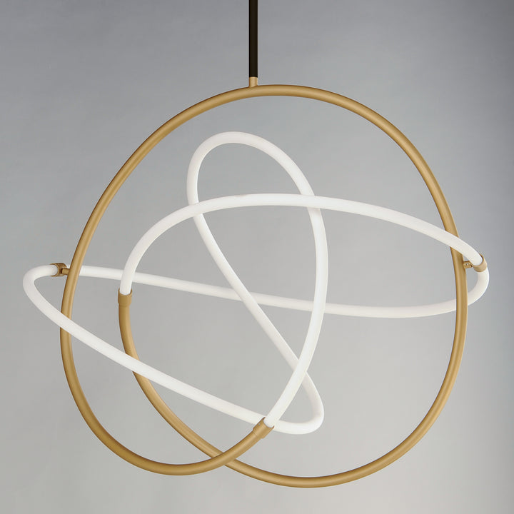 Mobius 31.5" LED Pendant by ET2 Lighting, styled view 5