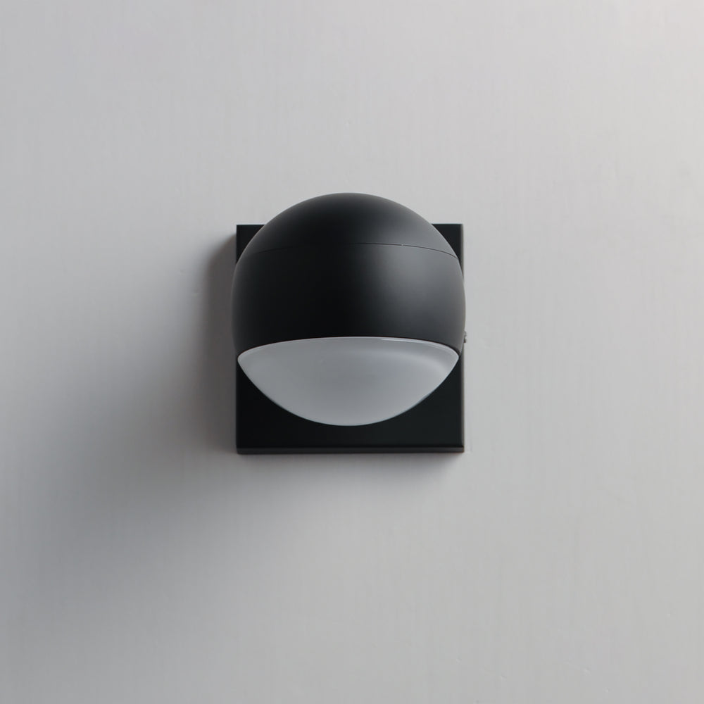 Modular Globe 1-Light LED Sconce by ET2 Lighting, styled view 1