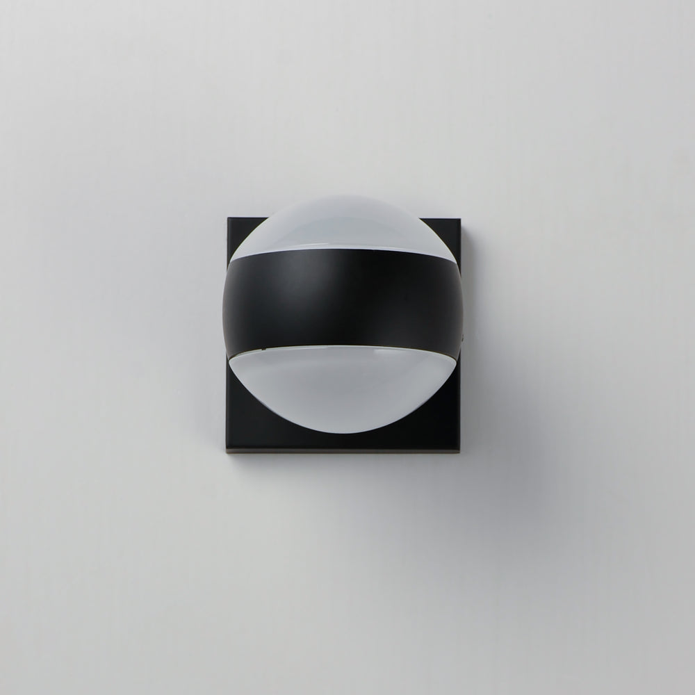 Modular Globe 2-Light LED Sconce by ET2 Lighting, styled view 1