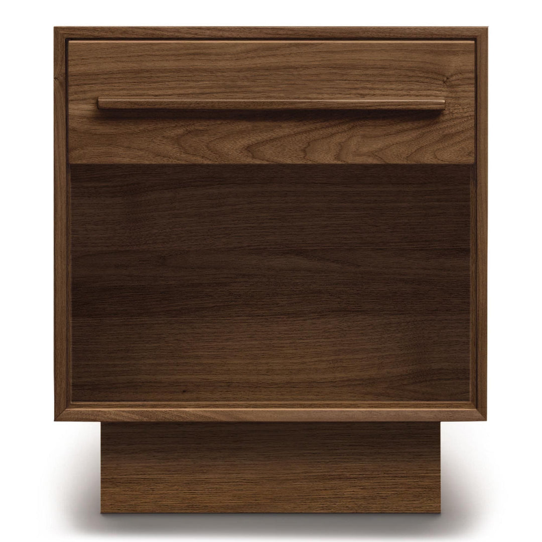Moduluxe 1-Drawer Enclosed Shelf Nightstand Copeland Furniture