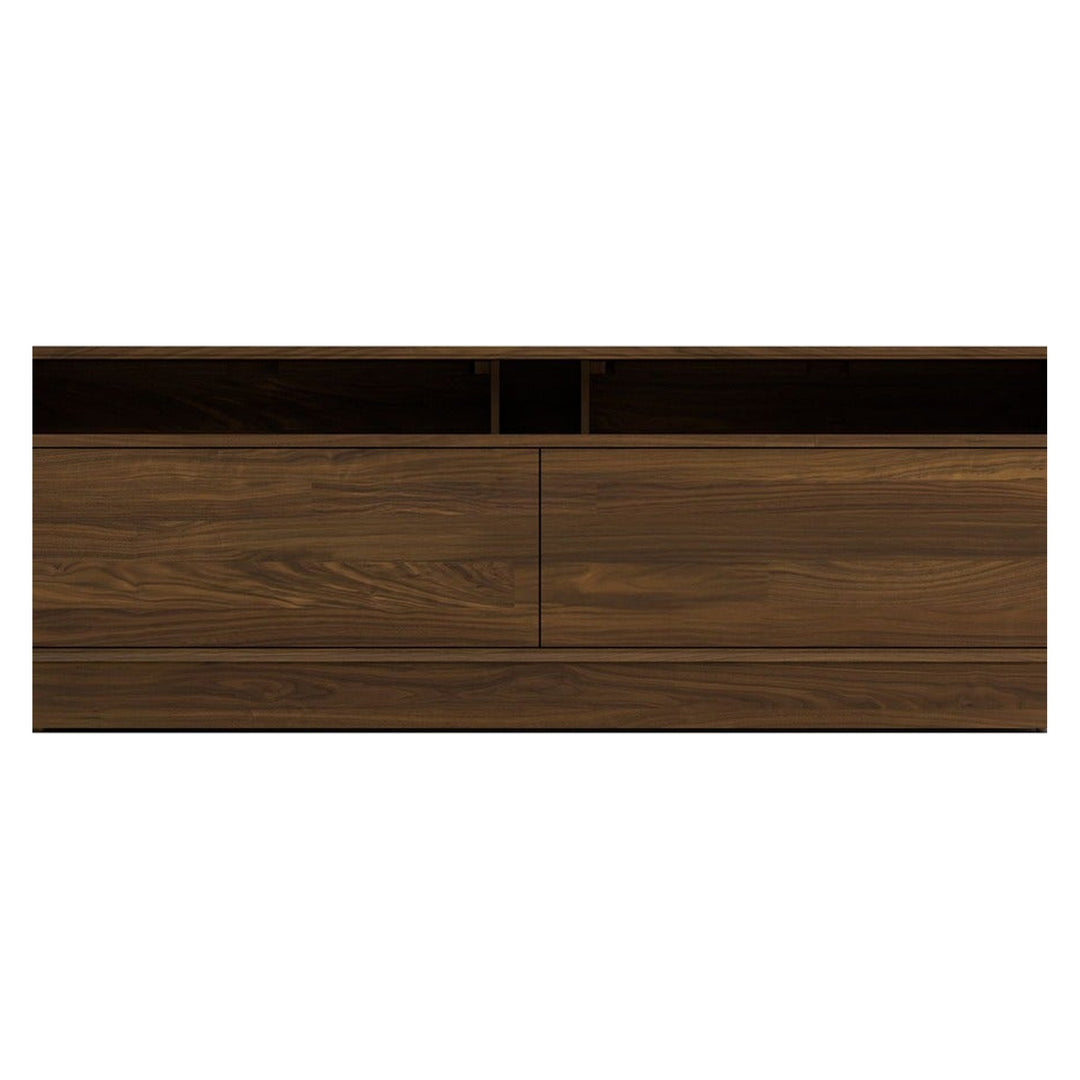 Moduluxe 66-inch Wide, Low Height 2-Door Media Cabinet Copeland Furniture