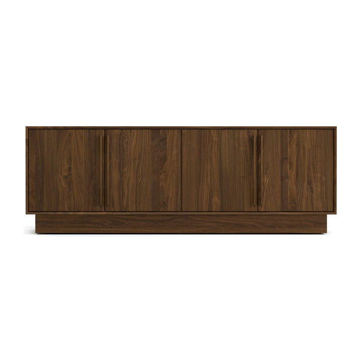 Moduluxe 66-inch Wide, Low Height 4-Door Storage Console Copeland Furniture