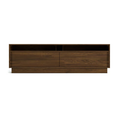 Moduluxe 79-inch Wide, Low Height 2-Door Media Cabinet Copeland Furniture