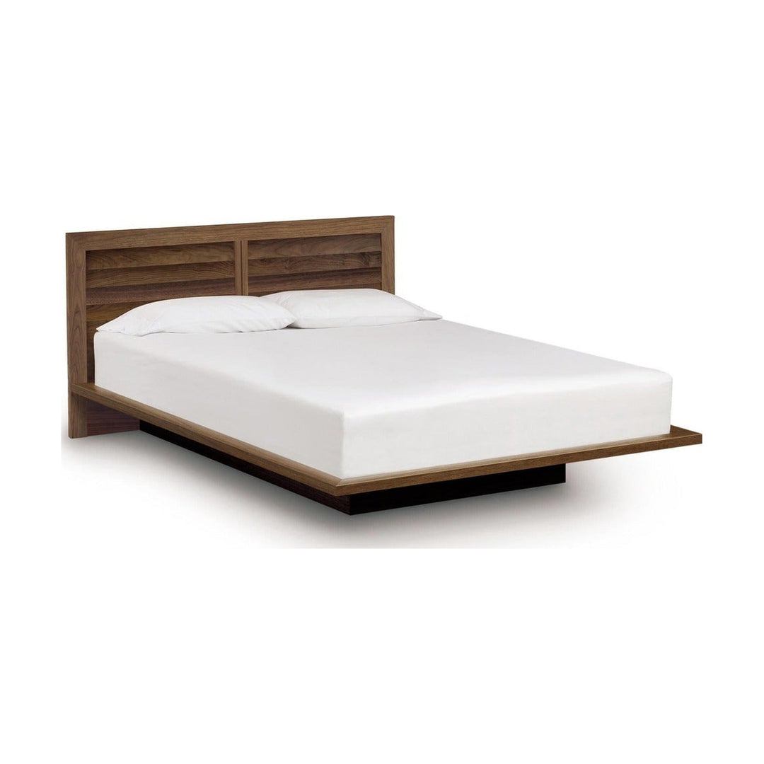 Moduluxe Platform Bed with Clapboard Headboard - 35" Series Copeland Furniture