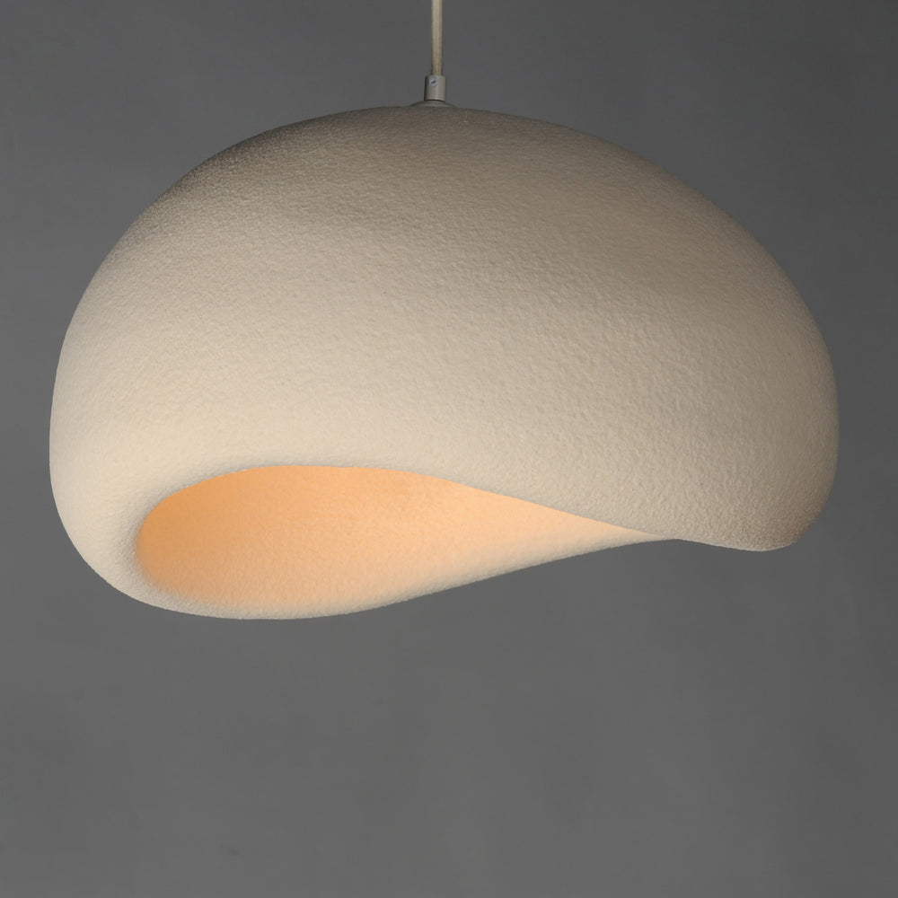 Moeraki 20" Pendant W/ LED Bulb by ET2 Lighting, styled view 1