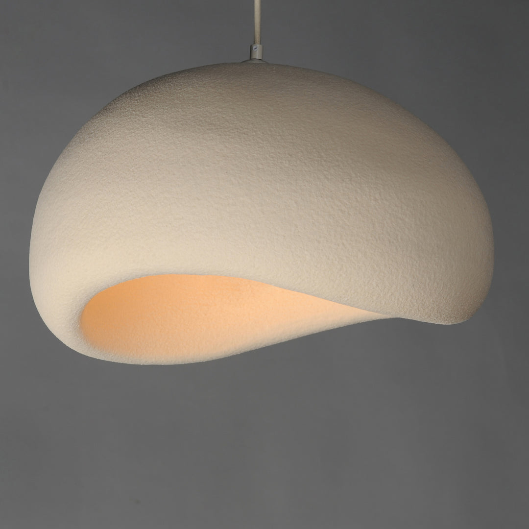 Moeraki 20" Pendant W/ LED Bulb by ET2 Lighting, styled view 1
