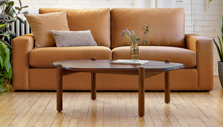 Monarch Coffee Table in Walnut lifestyle