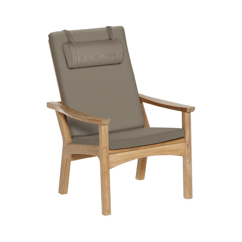 Monterey Deep Seating Armchair – Teak by Barlow Tyrie – alternate view