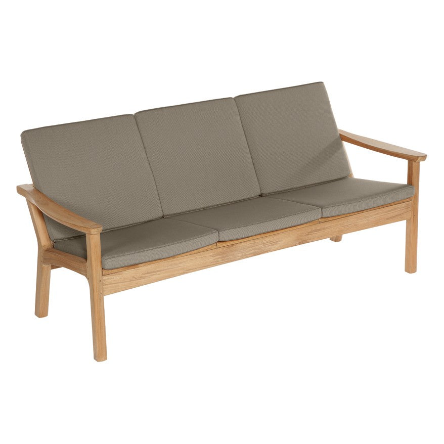 Monterey Deep Seating Three-Seater Settee – Teak by Barlow Tyrie – alternate view