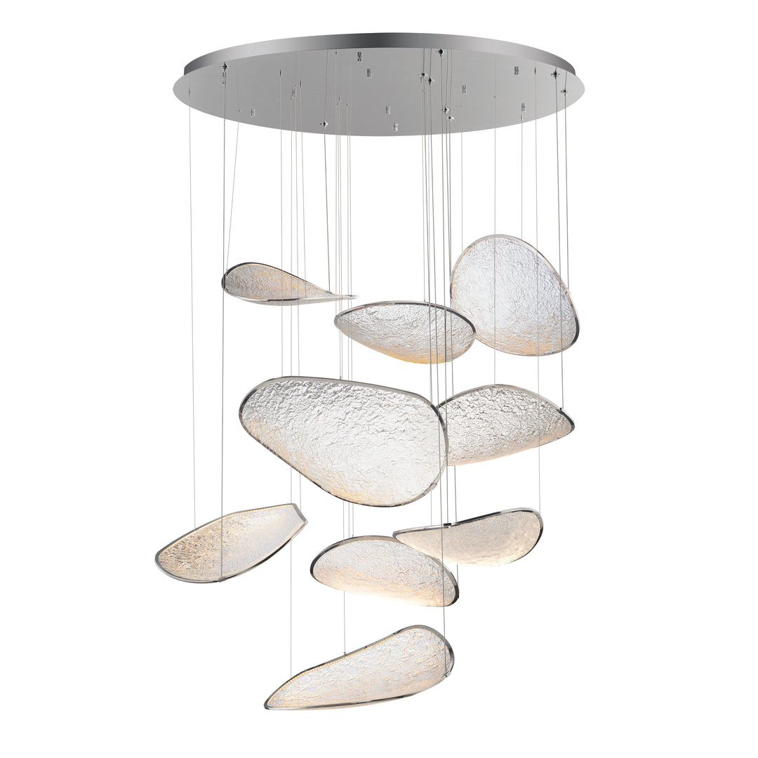 Moonscapes 9-Light LED Pendant by ET2 Lighting, detail view 1