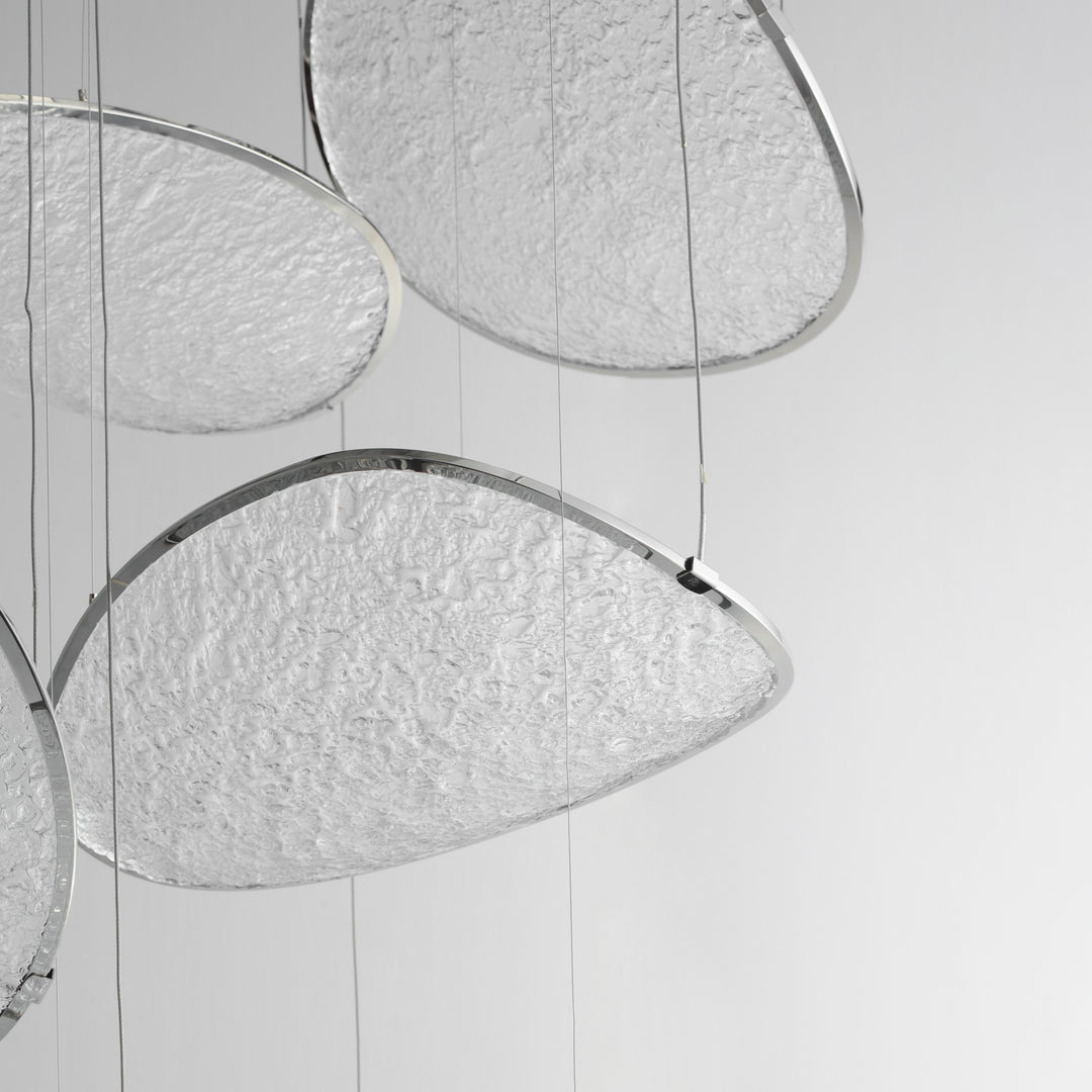 Moonscapes 9-Light LED Pendant by ET2 Lighting, styled view 3