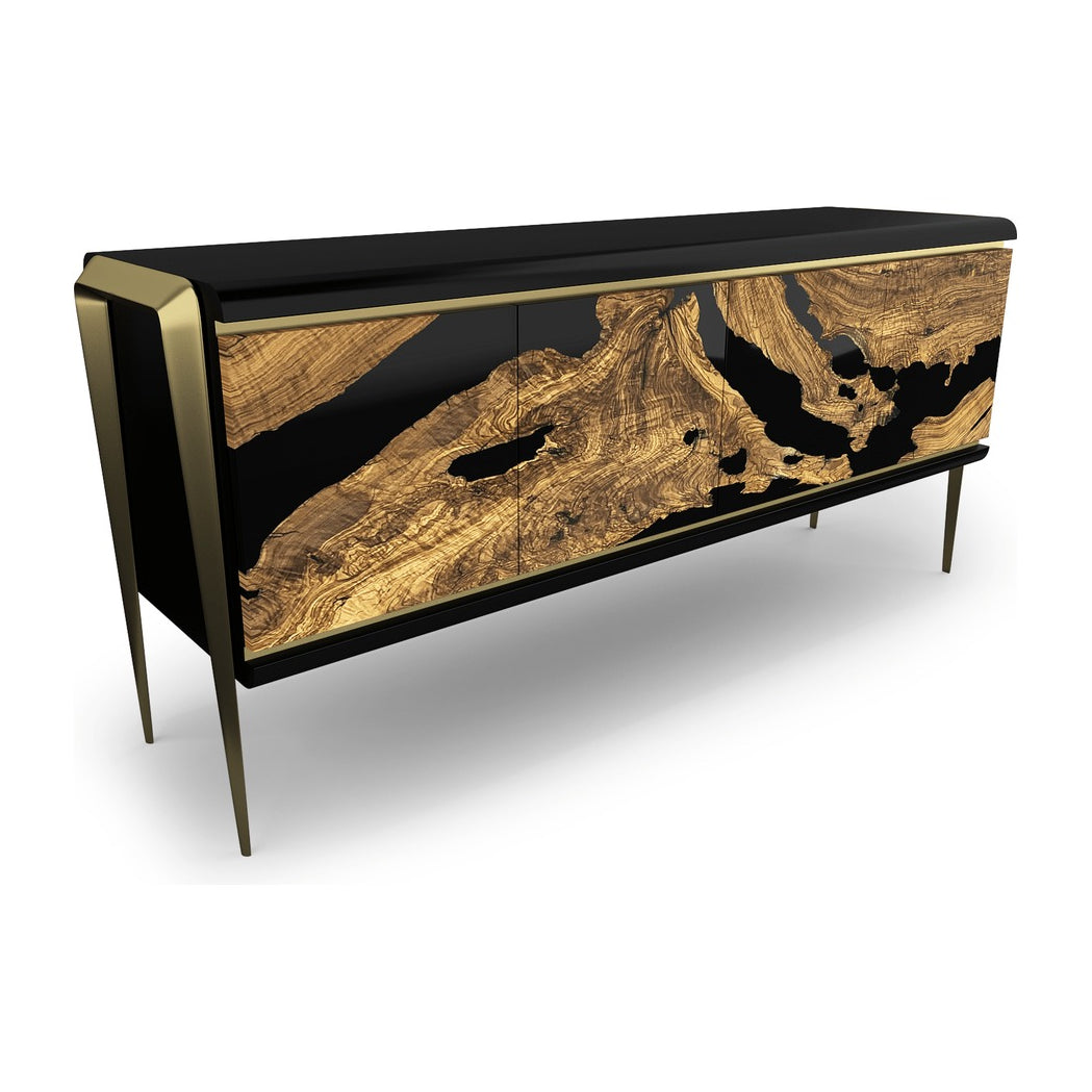 Moria Olive Wood Credenza Arditi Collection