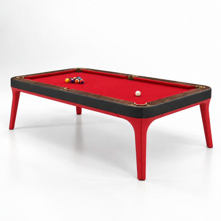 Morris pool table - Racing Red &amp; Black 