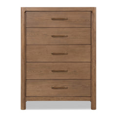 Morris Five Drawer Chest by Modus in Claystone — on a white background