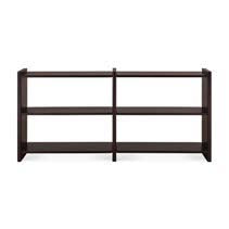 Ethnicraft Mortise rack 69 inch in mahogany rose brown