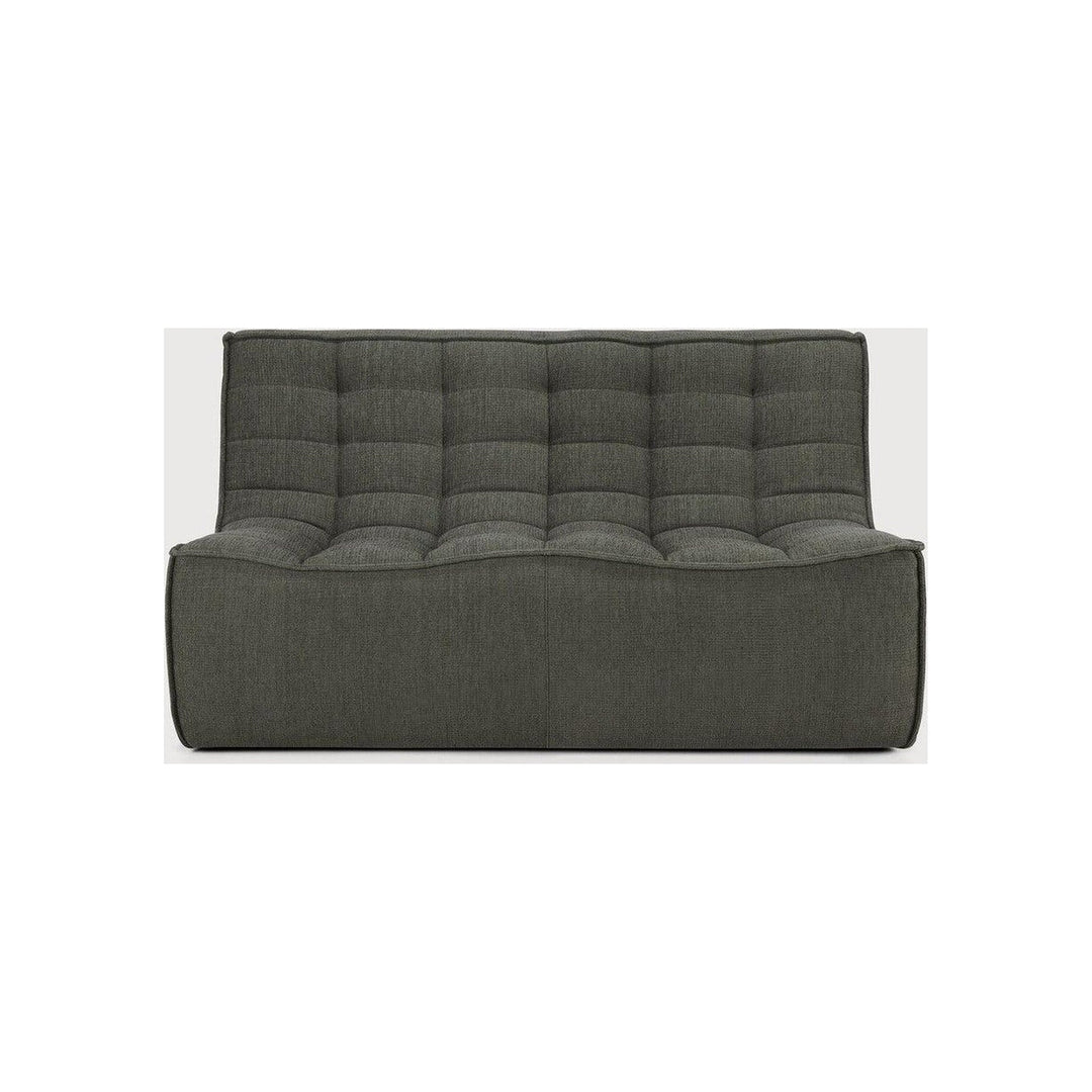 N701 Modular 4-Piece Moss Fabric Sectional Set Ethnicraft