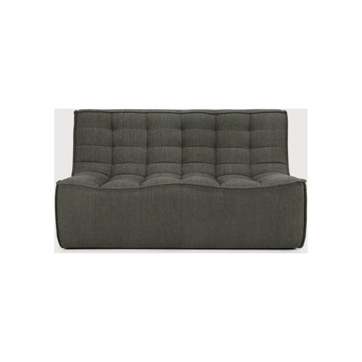 N701 Modular 4-Piece Moss Fabric Sectional Set Ethnicraft
