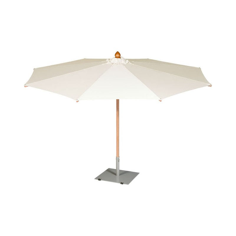 Napoli Parasol 4m Round by Barlow Tyrie, white background