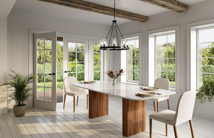 Nathalie Dining Table in a modern room setting
