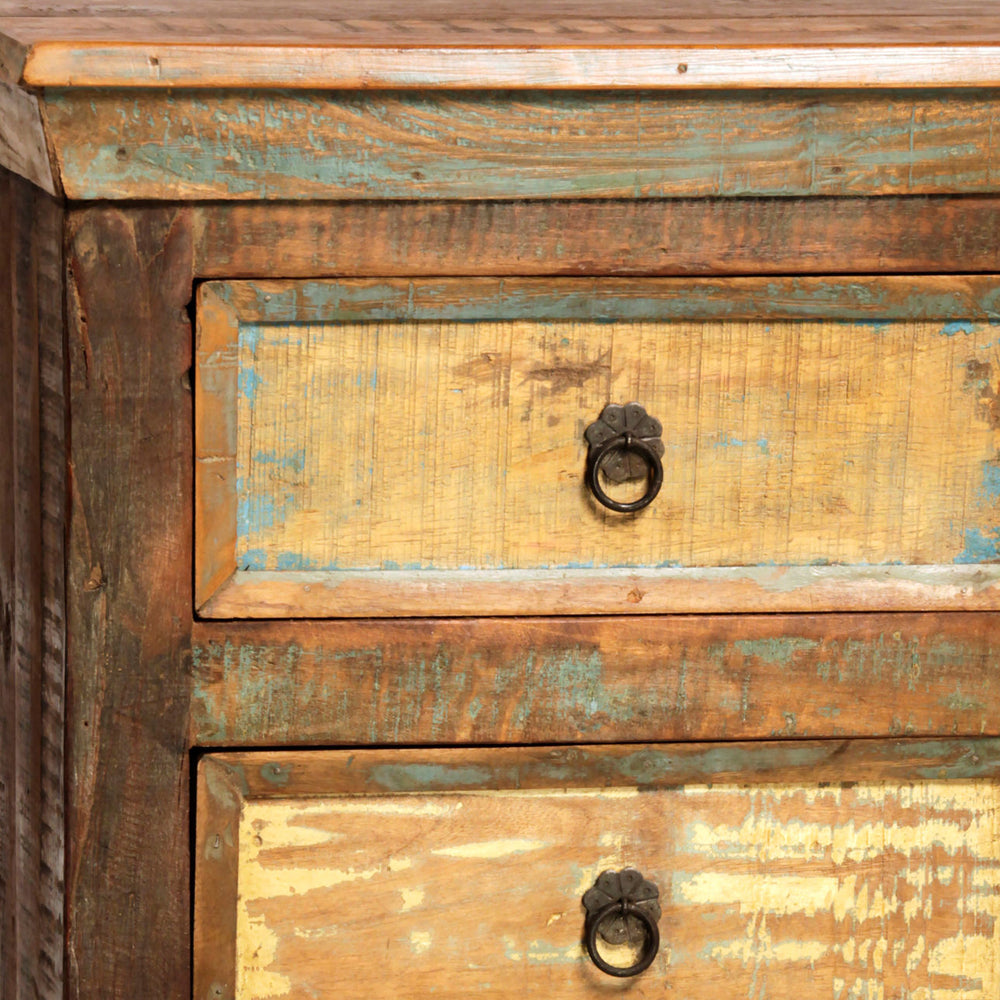Norton Reclaimed Wood Nightstand, detail 1 view