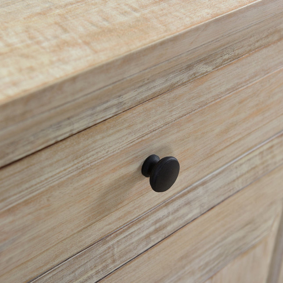 Siena Mango Wood Sideboard, detail 1 view