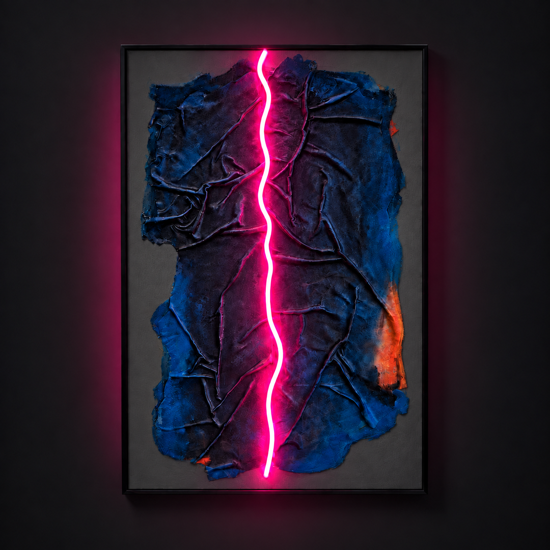 Neon Crease by Interior Moderna
