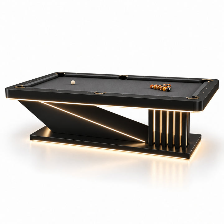 Ness pool table - Black / Graphite 