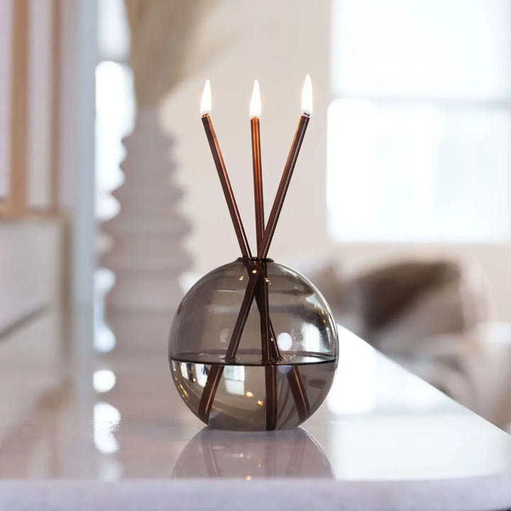 Neva Candle Set — Copper / Storm — lifestyle (square-fill)