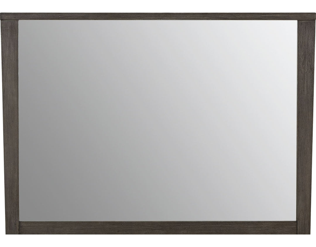 Nevis Dresser Mirror in Sharkskin — on a white background
