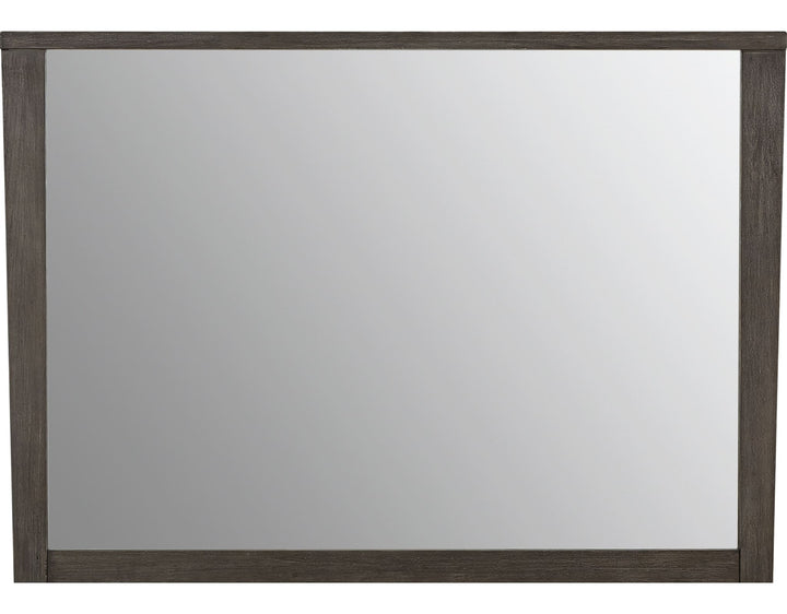 Nevis Dresser Mirror in Sharkskin — on a white background