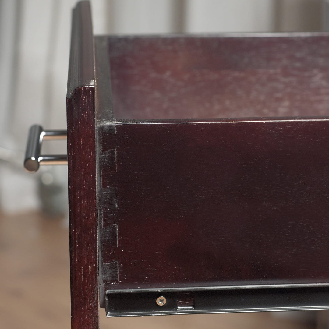 Nevis Lingerie Chest in Espresso — detail view