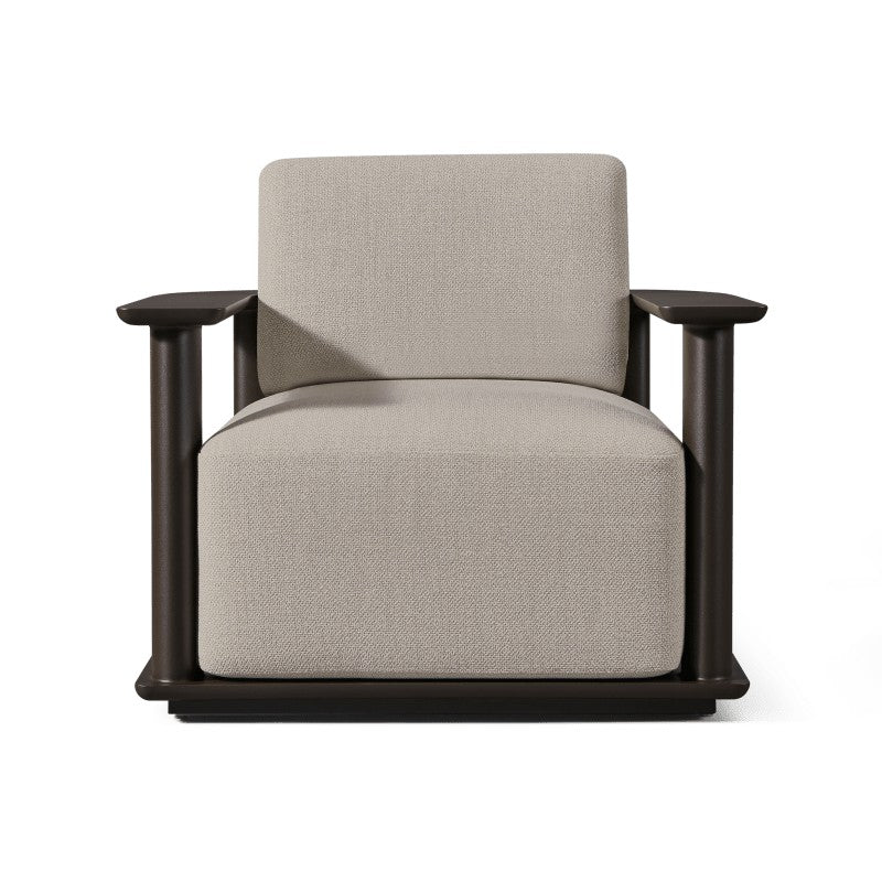 Newport Aluminum Barrel Lounge Chair by Harbour