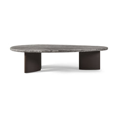 Newport Aluminum Oblong Coffee Table 64" by Harbour Outdoor — full product view