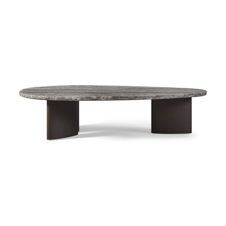 Newport Aluminum Oblong Coffee Table 64" by Harbour Outdoor — full product view