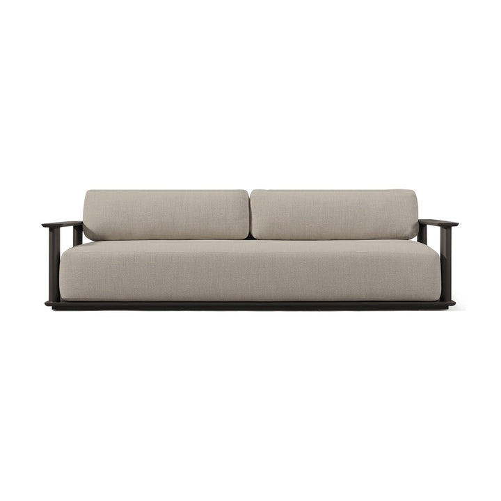 Newport Aluminum Sofa 108" by Harbour Outdoor — full product view