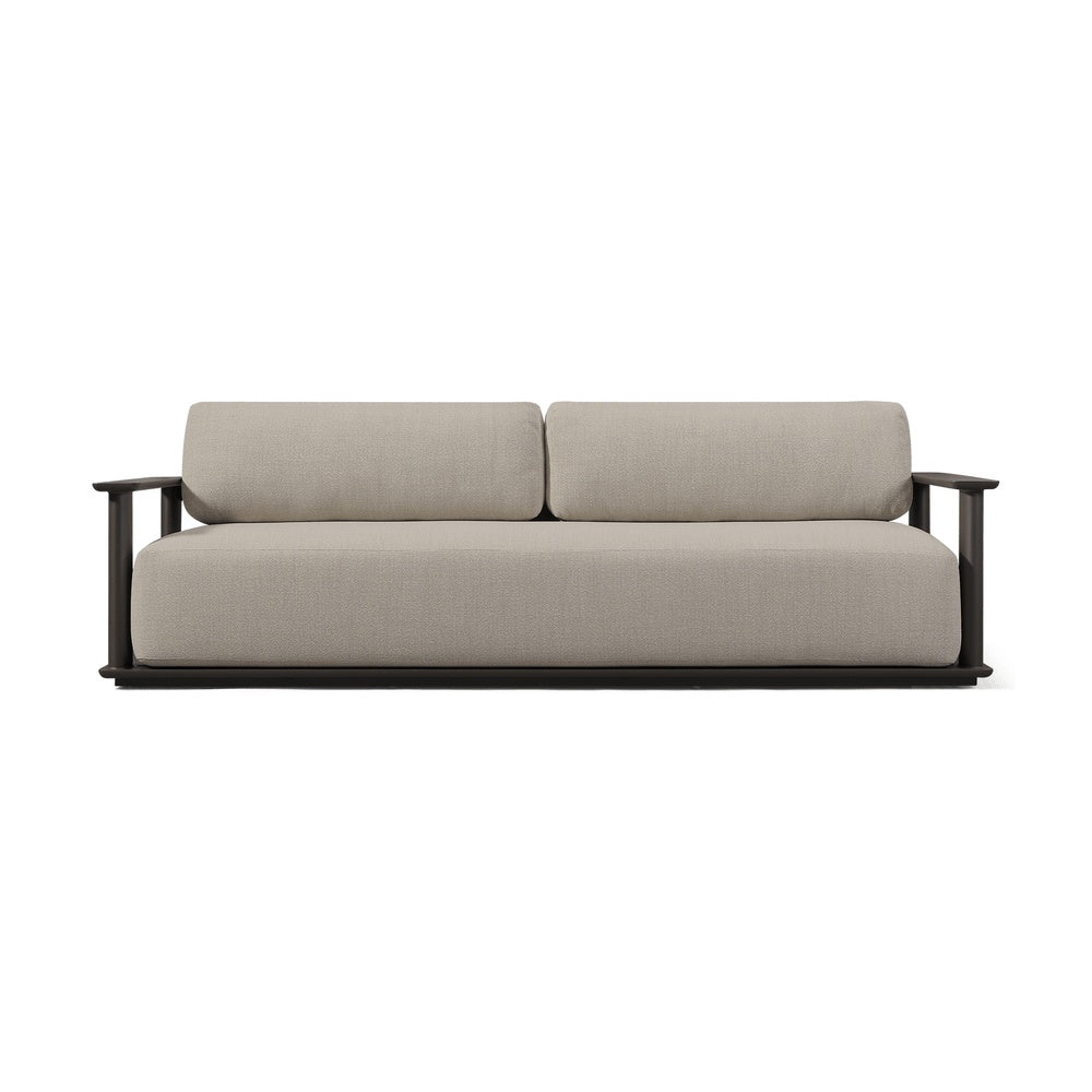Newport Aluminum Sofa 96" by Harbour Outdoor — full product view