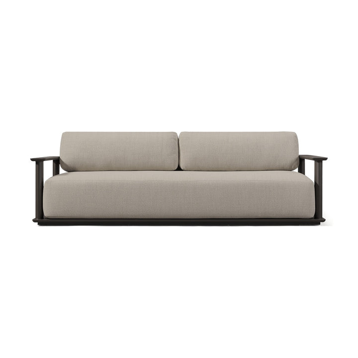 Newport Aluminum Sofa 96" by Harbour Outdoor — full product view