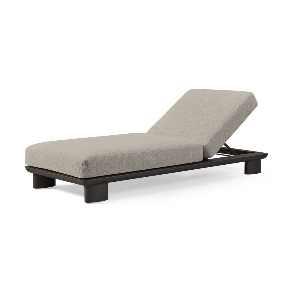 Newport Aluminum Sun Lounger by Harbour Outdoor — full product view