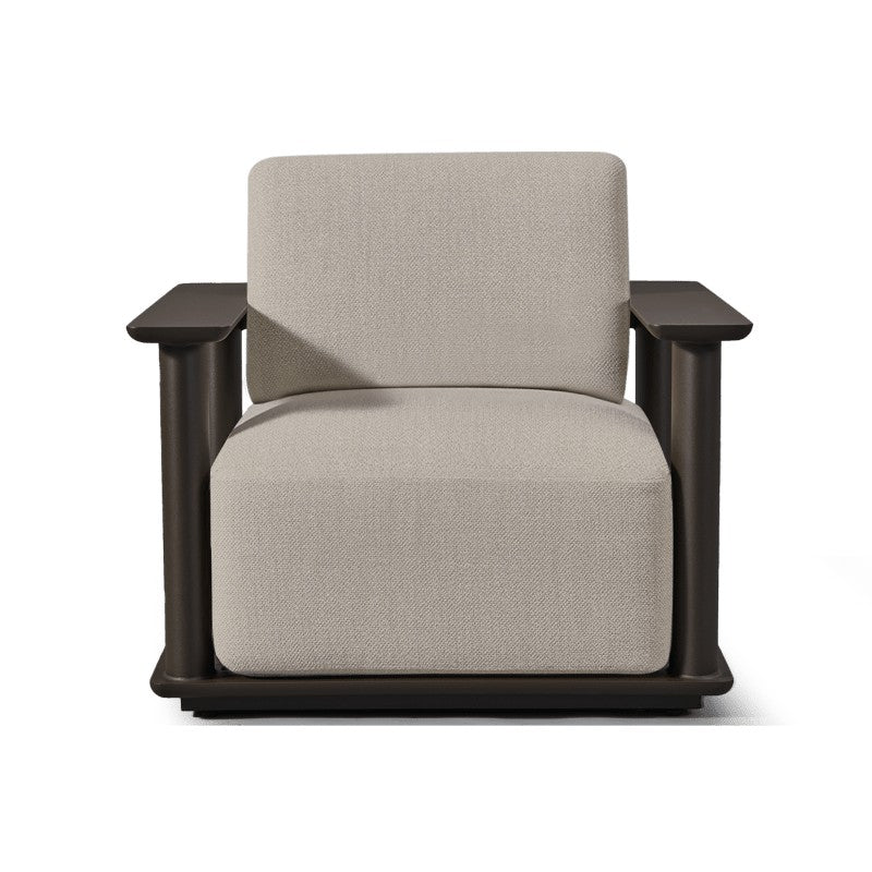 Newport Aluminum Swivel Lounge Chair by Harbour