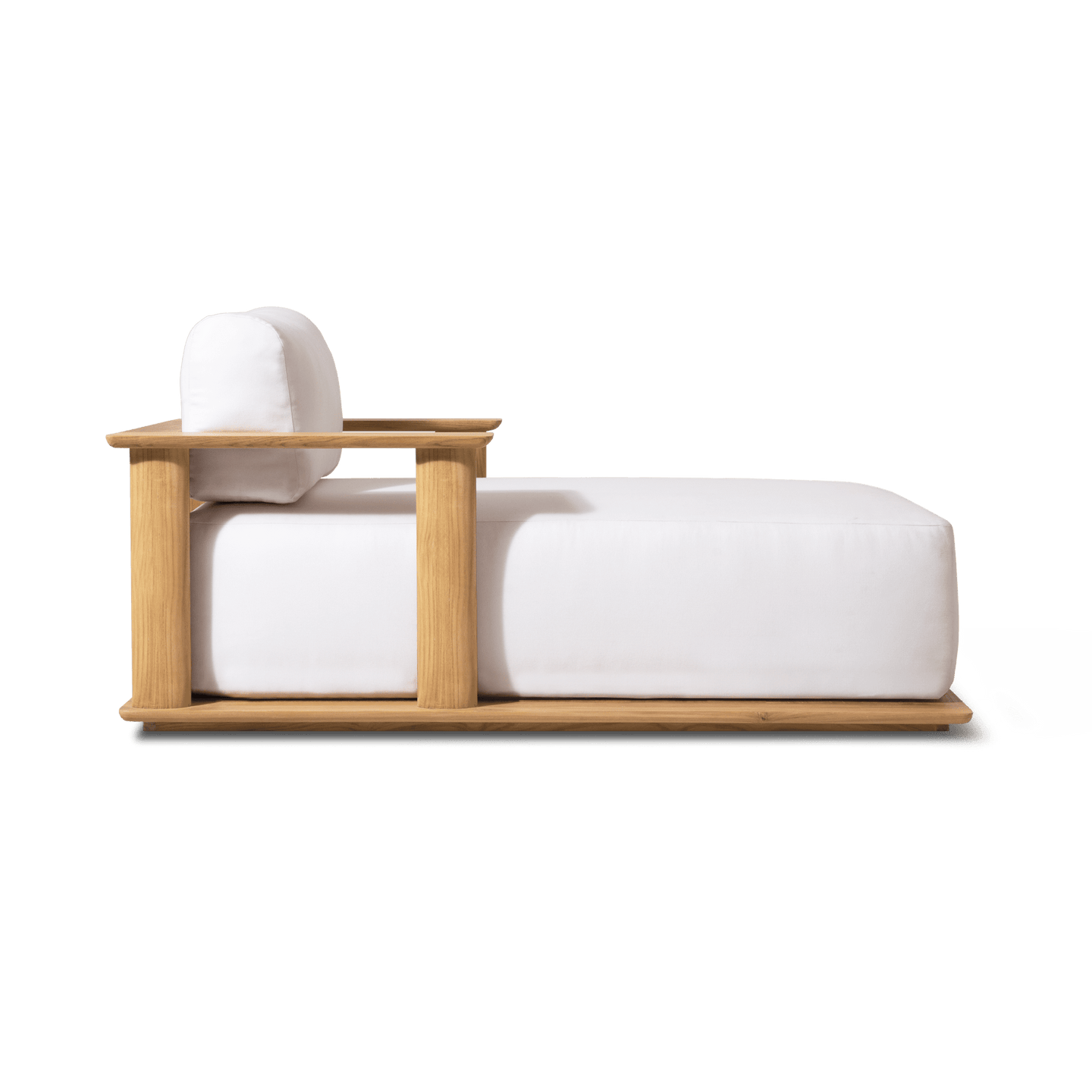 Newport Teak Fixed Chaise Outdoor Chaise Harbour Outdoor