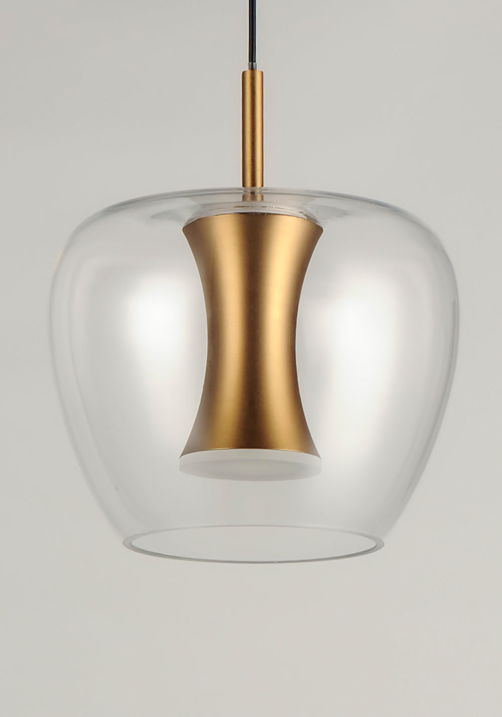 Newton LED 1-Light Pendant by ET2 Lighting, styled view 1